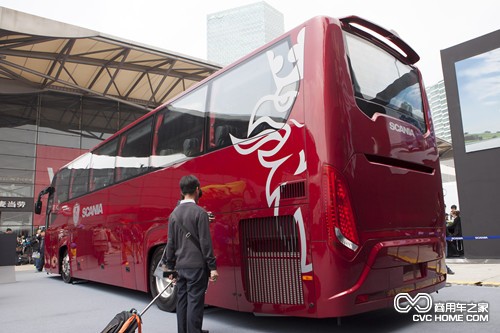 上海國際車展上的斯堪尼亞·海格Touring