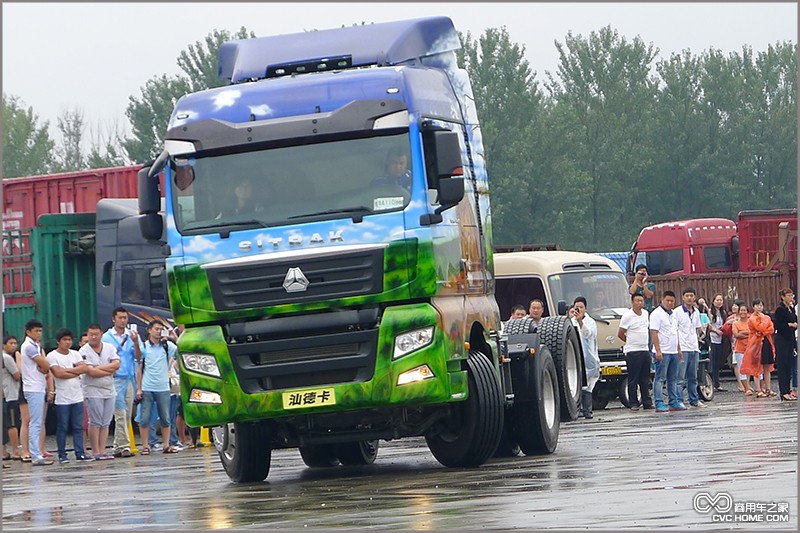 重卡也漂移  商用車之家